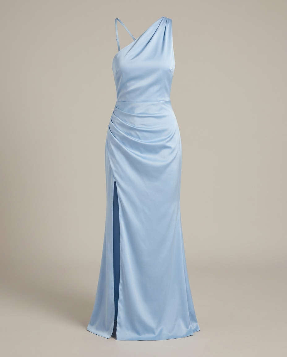 Balvaire Women's Contemporary Solid Dress - Light Blue product