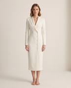Balvaire Midi Slim Blazer-Look Dress