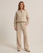 Balvaire Relaxed Casual Cotton-Mix Co-ord Set