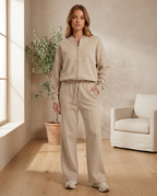 Balvaire Relaxed Cotton-Mix Co-ord Set - lifestyle