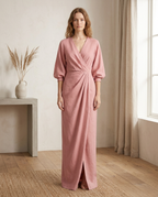 Balvaire Maxi Linen-Mix Dress - lifestyle