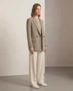 Balvaire Oversized Lapel Blazer - three quarter