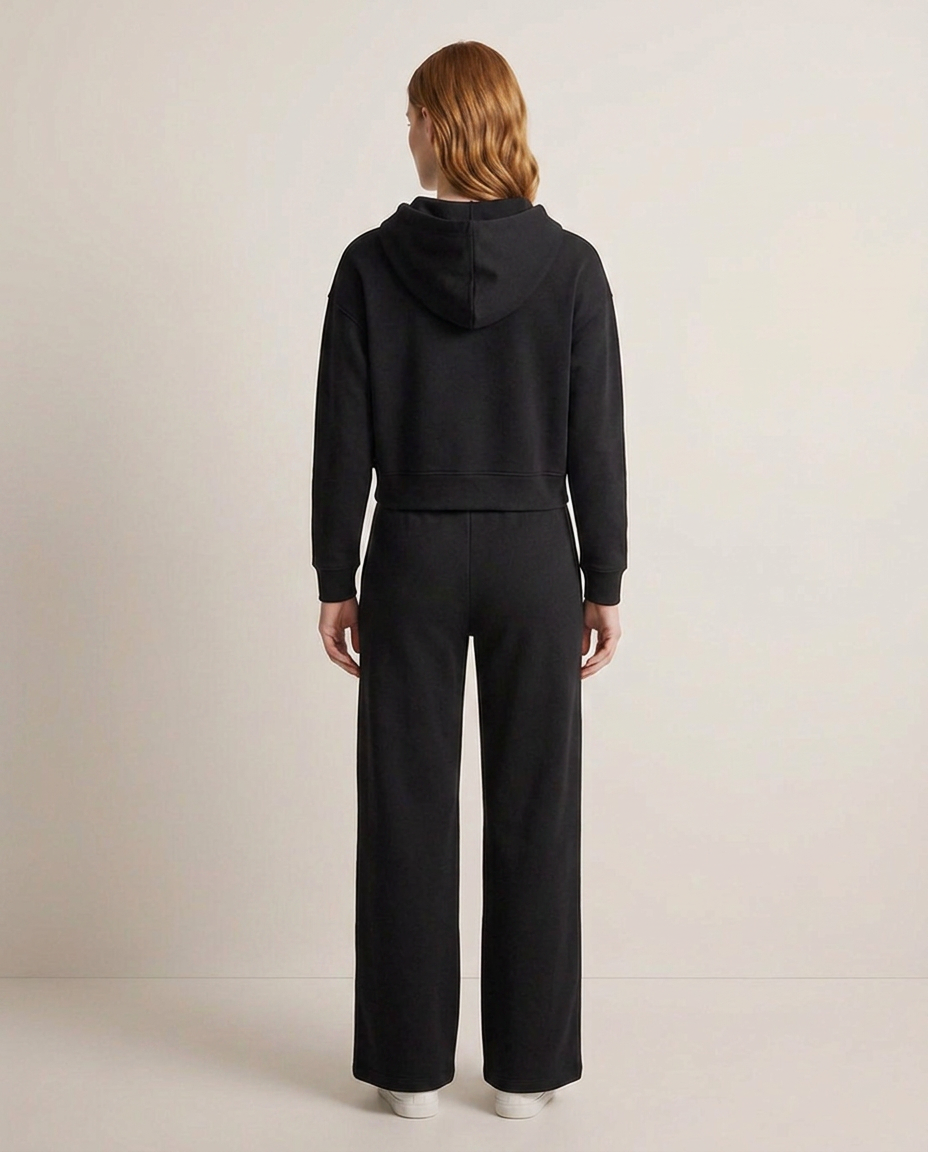Balvaire Relaxed Wide-Leg Co-ord - back
